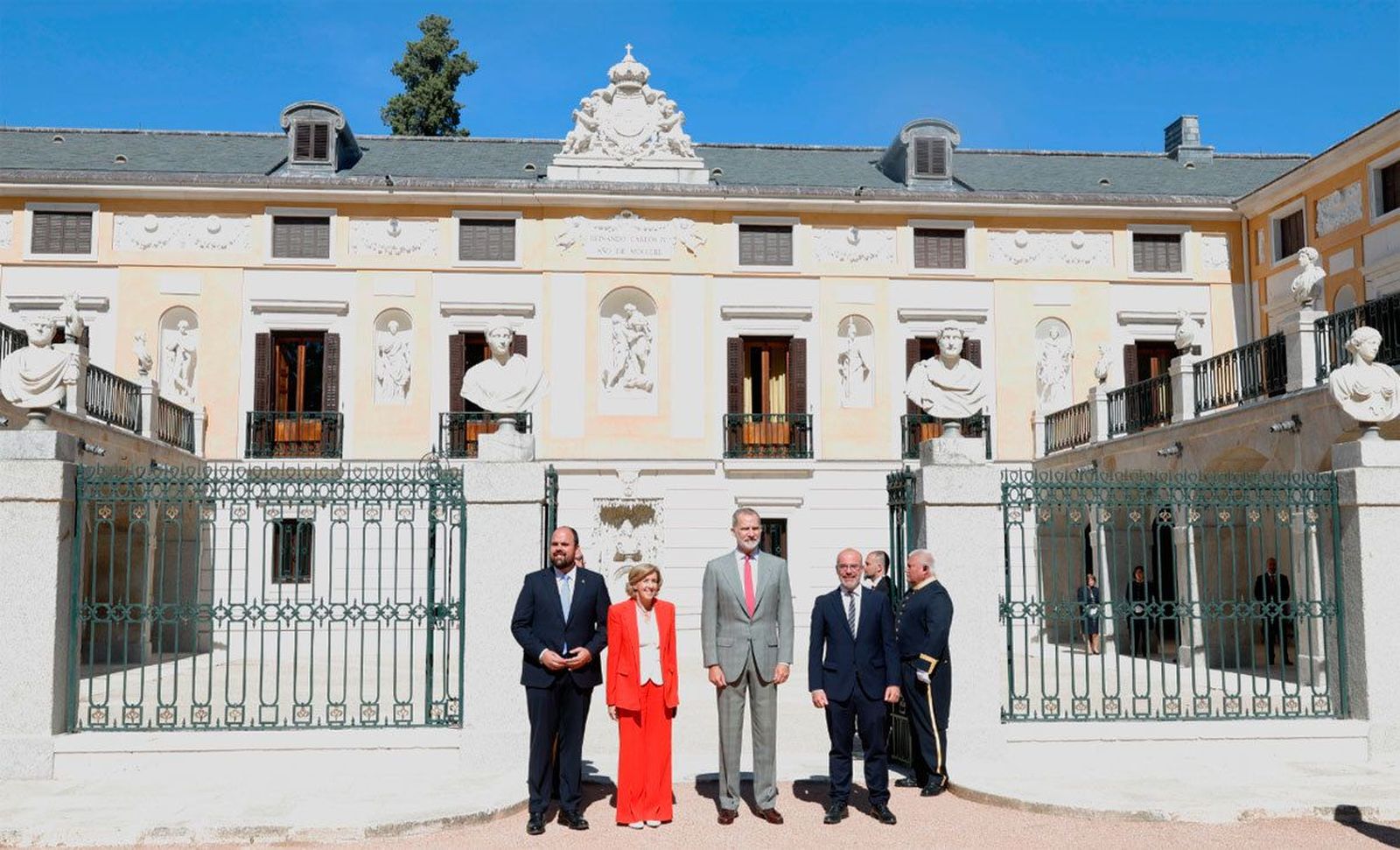 El Rey inaugura la Casa del Labrador de Aranjuez tras su rehabilitación integral