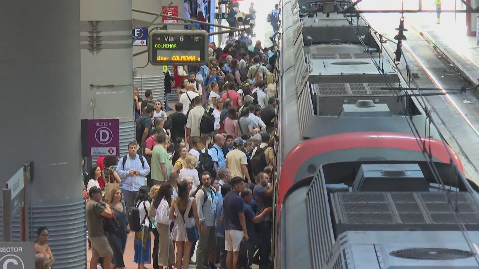 Cercanías Madrid pierde un millón de viajeros por las continuas incidencias
