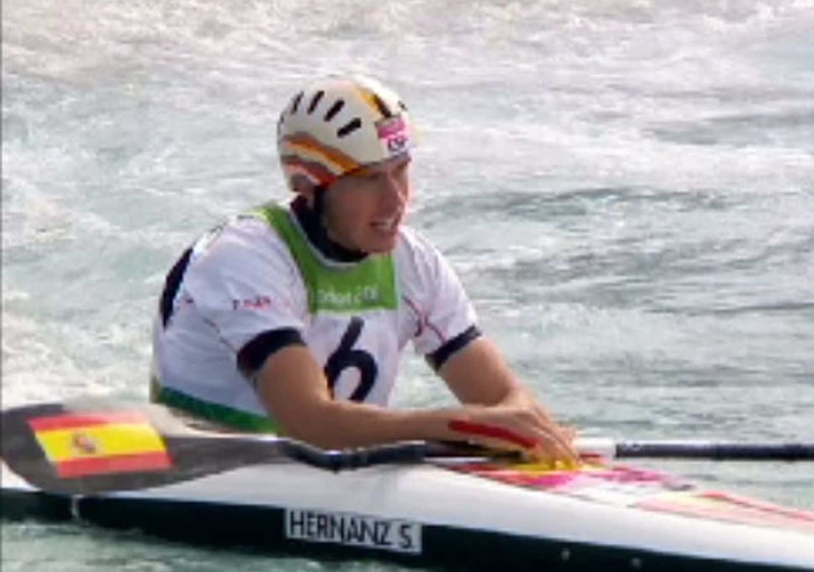 El palista Samuel Hernanz no alcanza medalla alcanzando la quinta plaza