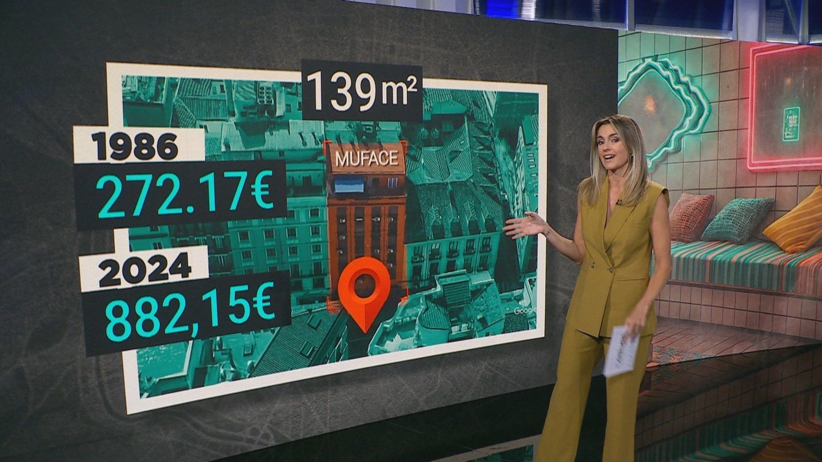 El ‘chollo’ del ático de Muface: la familia de Begoña Gómez paga 900€ por una vivienda que vale hasta 4.500€