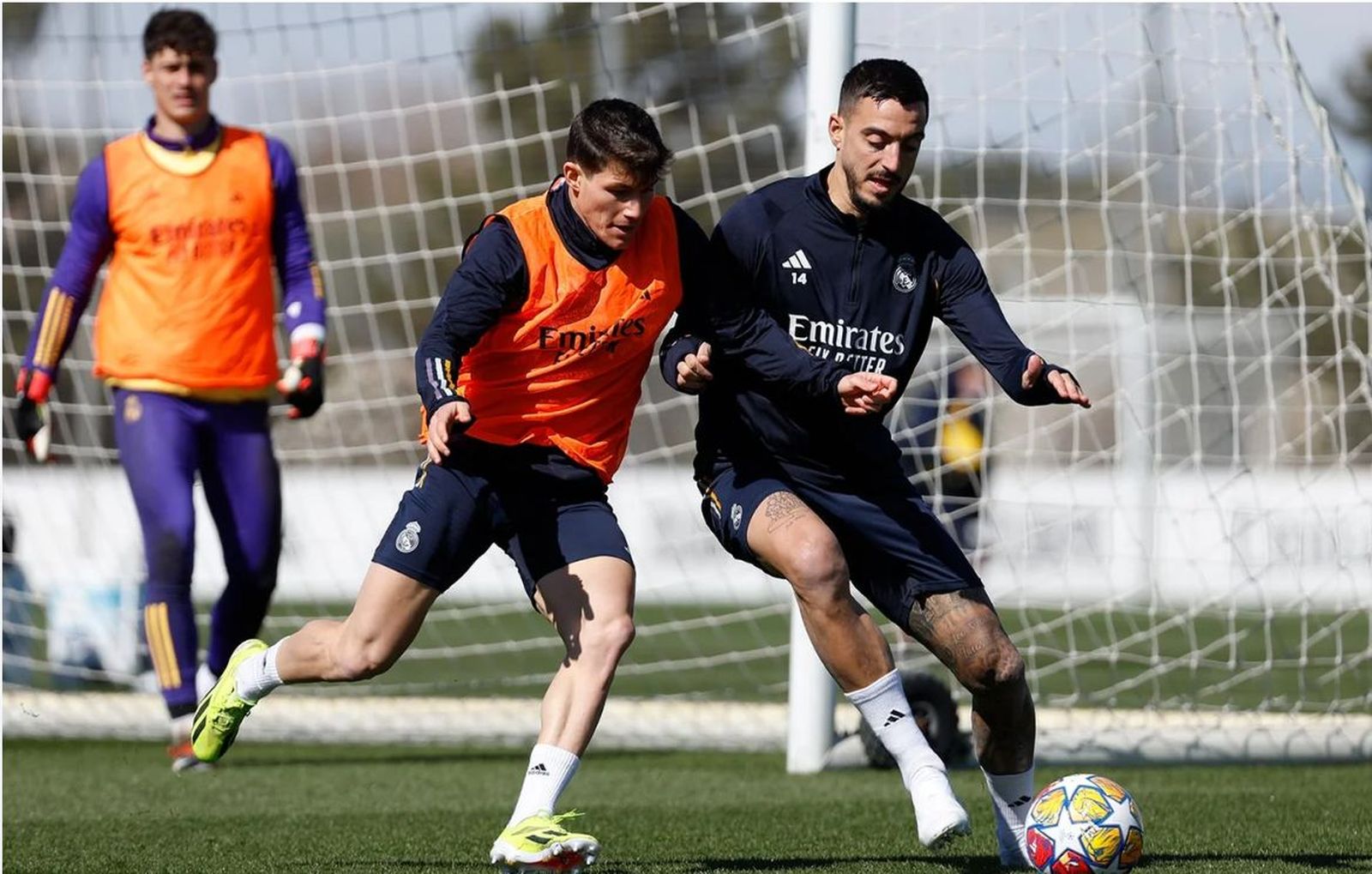 Entrenamiento del Real Madrid