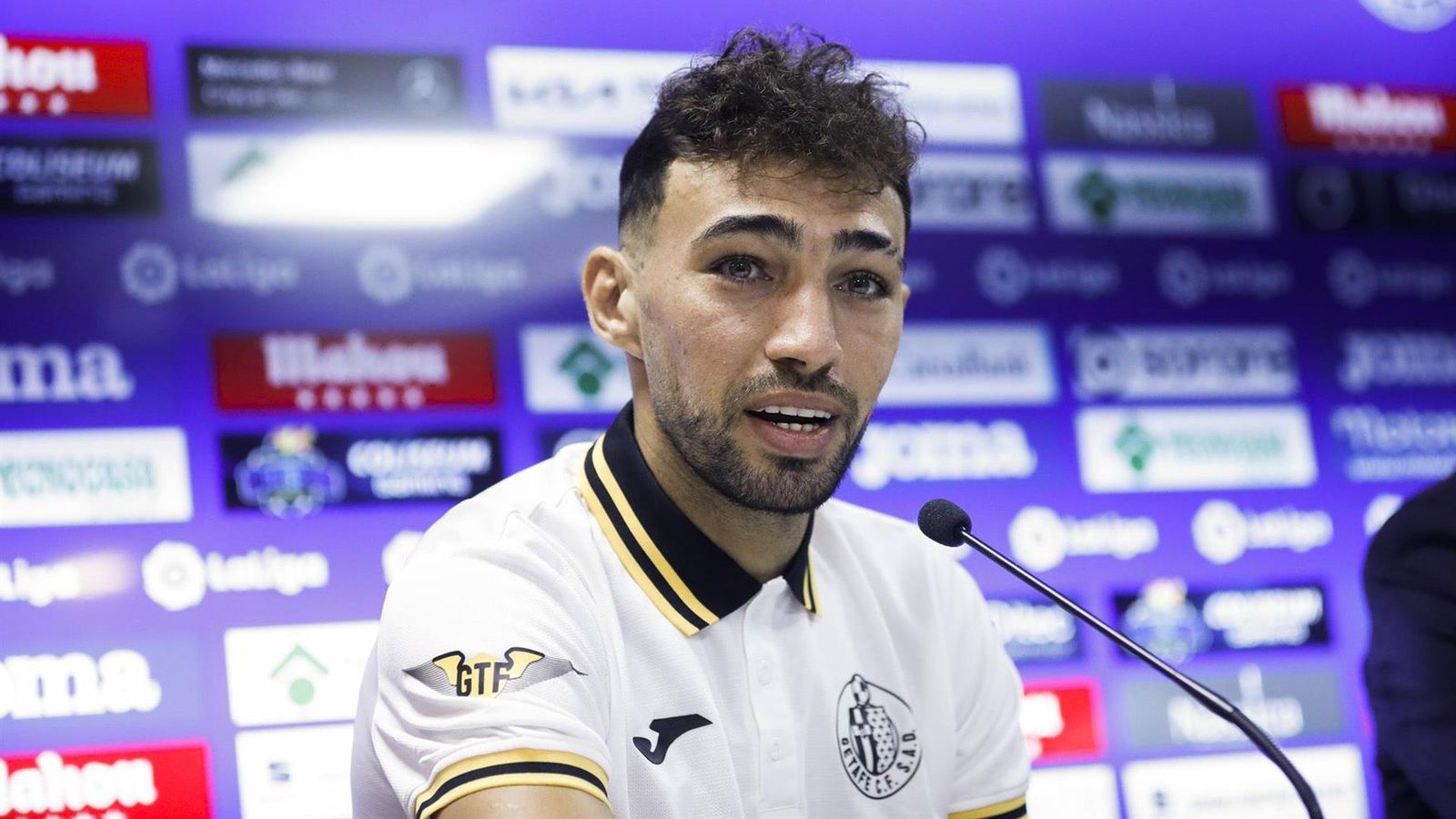 Munir: "Jugar en el Getafe es un reto muy bonito, era mi primera opción"