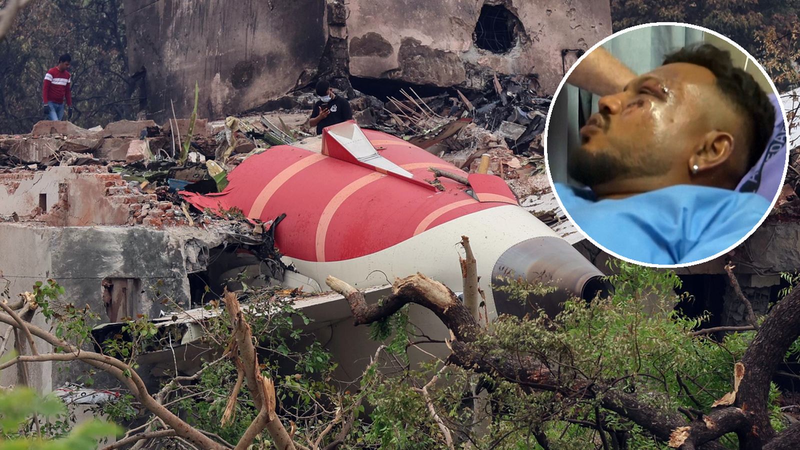Vishwash Kumar Ramesh, un ciudadano británico de 38 años y el único superviviente del vuelo AI-171 de Air India