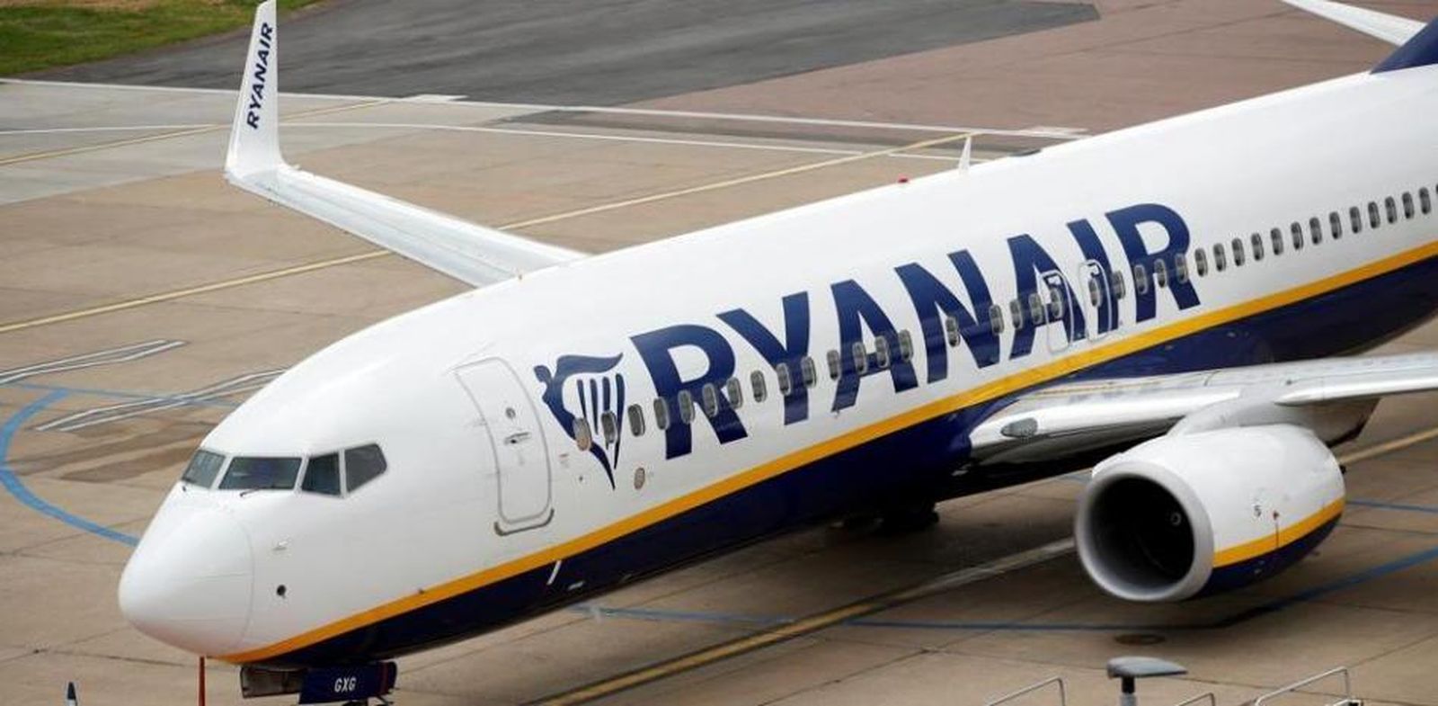 Avión de la compañía Ryanair