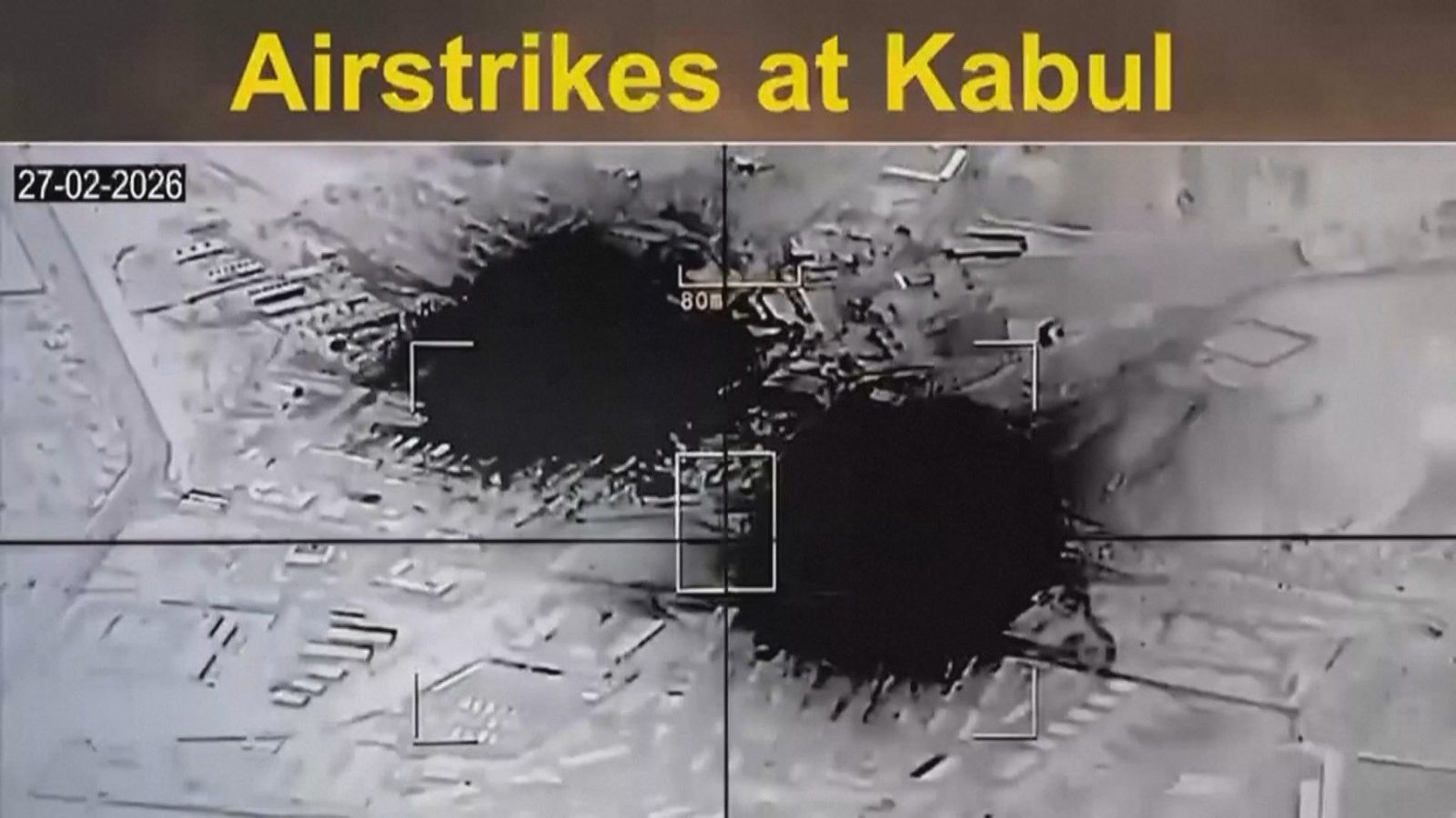 Pakistán bombardea Kabul y declara entrar en guerra abierta con Afganistán