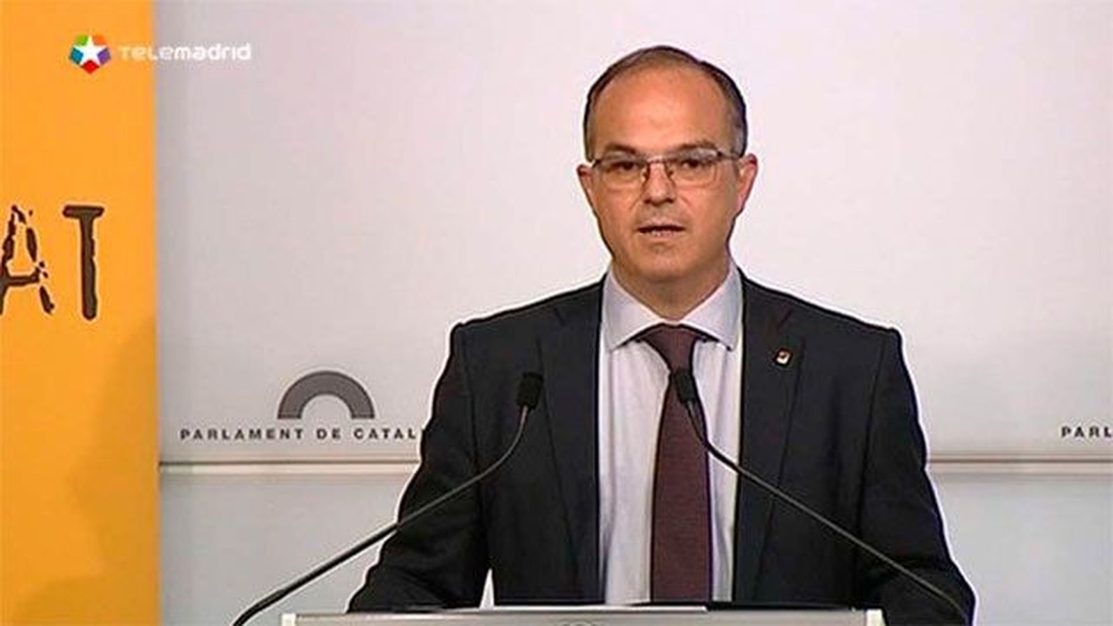 Turull acusa a Sáenz de Santamaría de "ejercer de presidenta de facto del Tribunal Constitucional"
