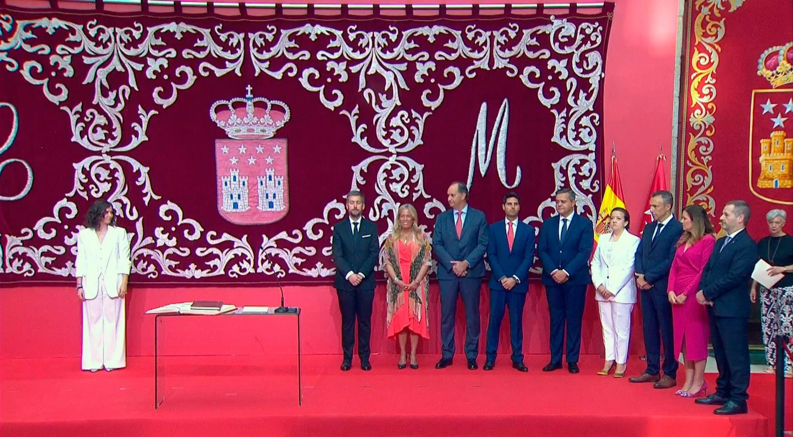 Los nuevos consejeros de la Comunidad de Madrid toman posesión de sus cargos