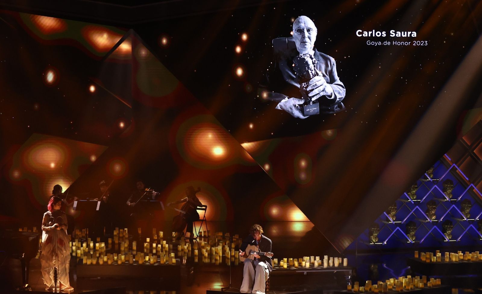 Homenaje a Saura en los Goya