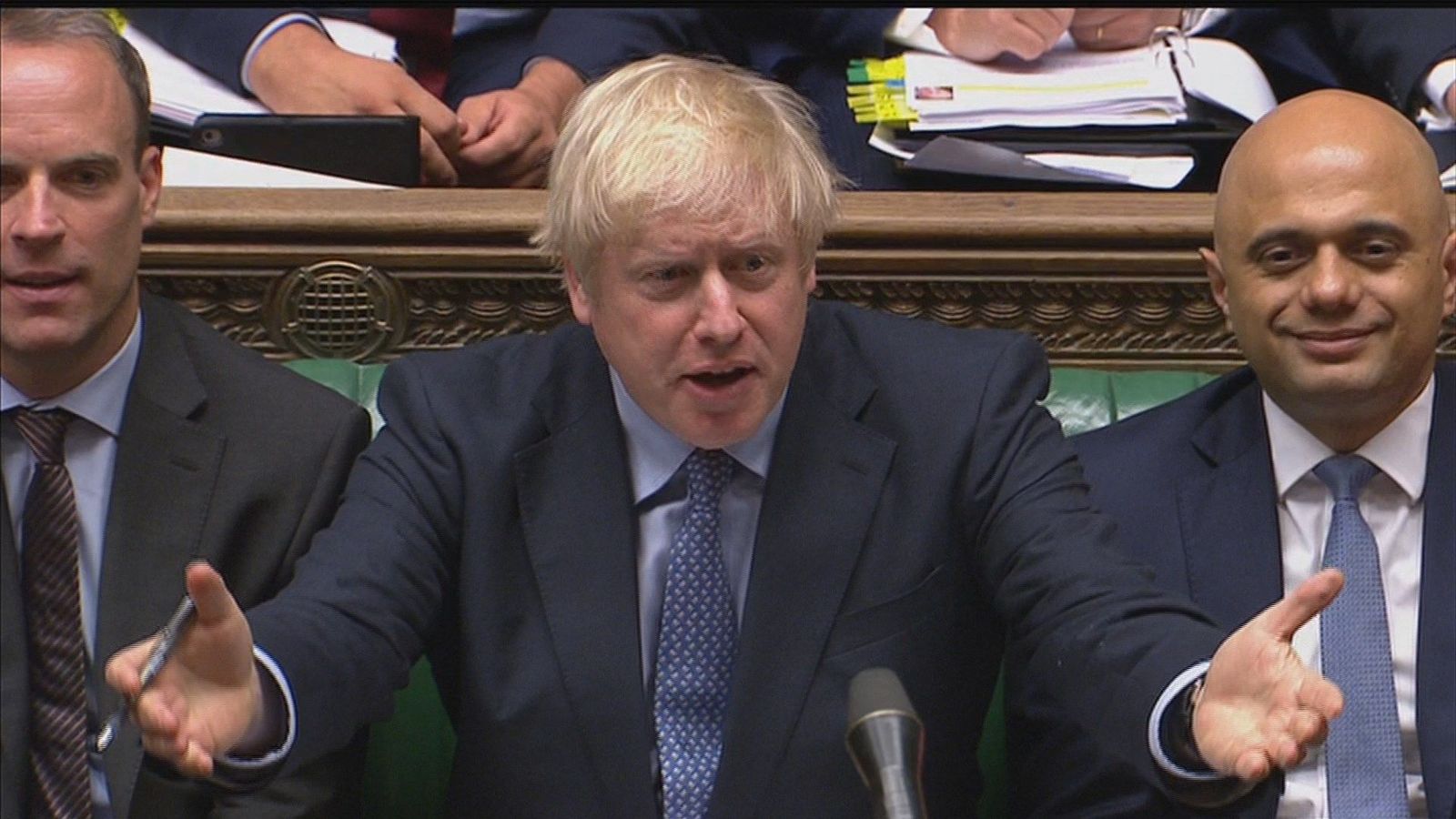 Johnson propone elecciones el 15 de octubre tras el veto a un "brexit" duro