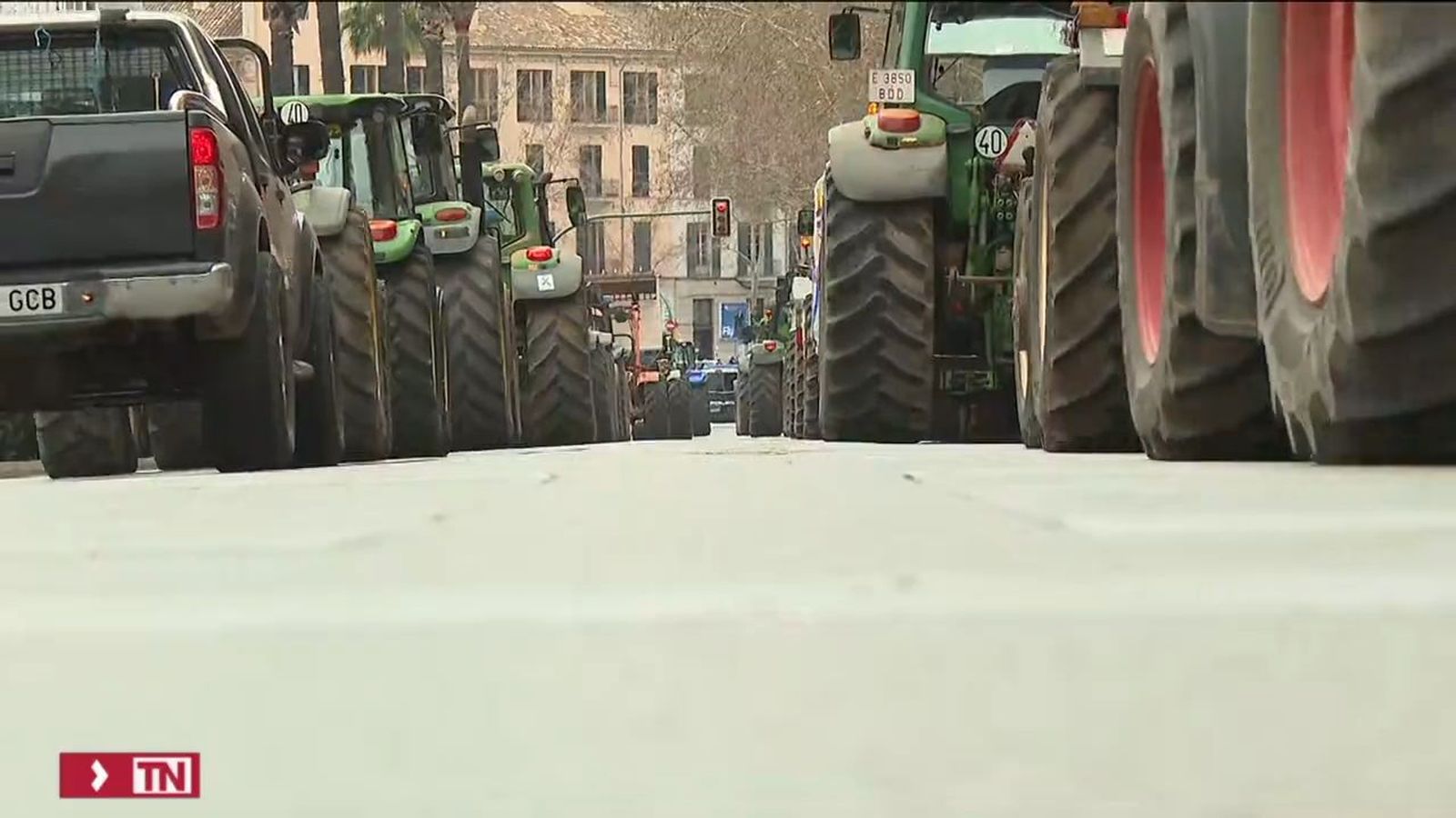 Tractorada en Madrid