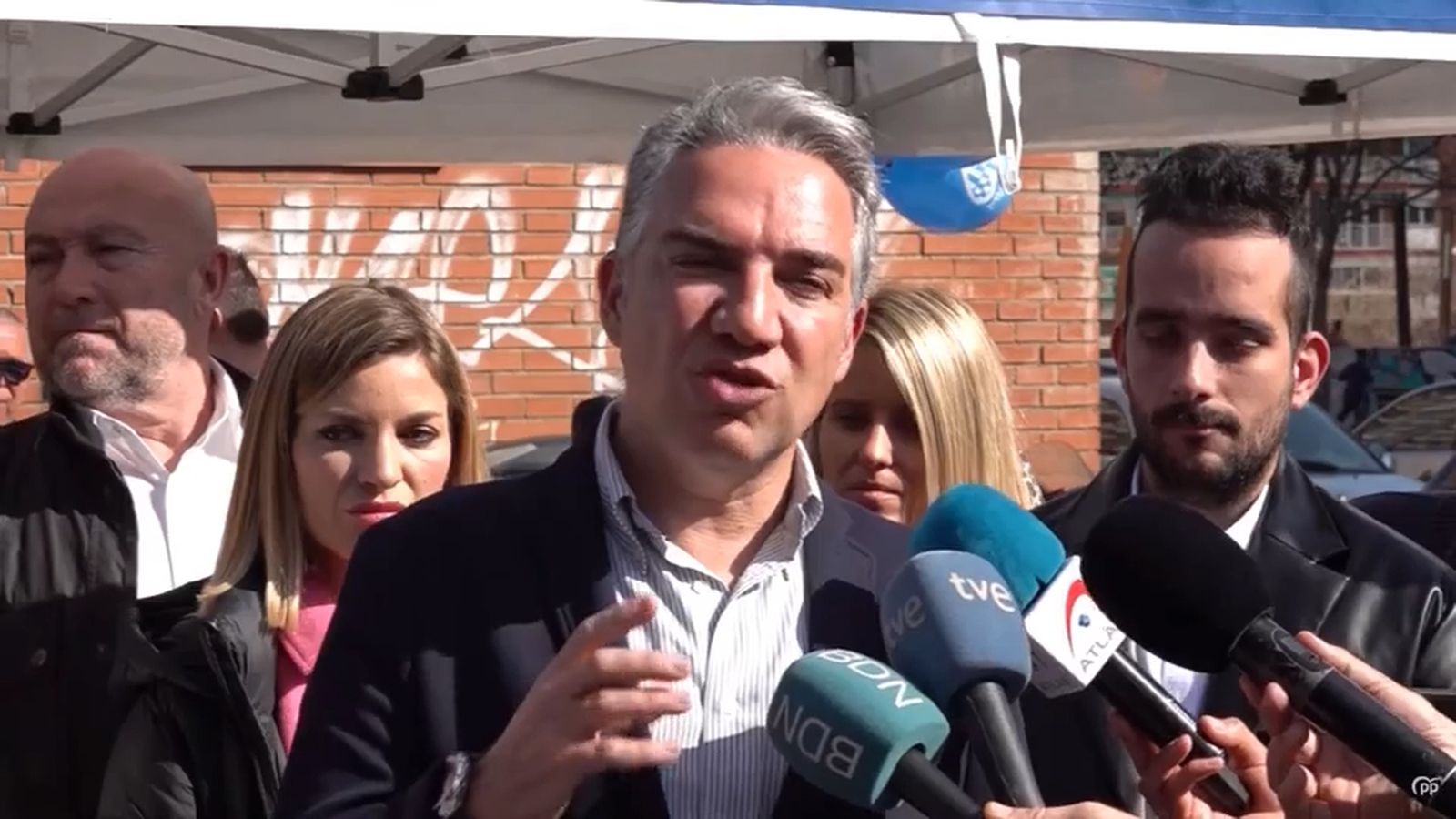 El coordinador general del PP, Elías Bendodo