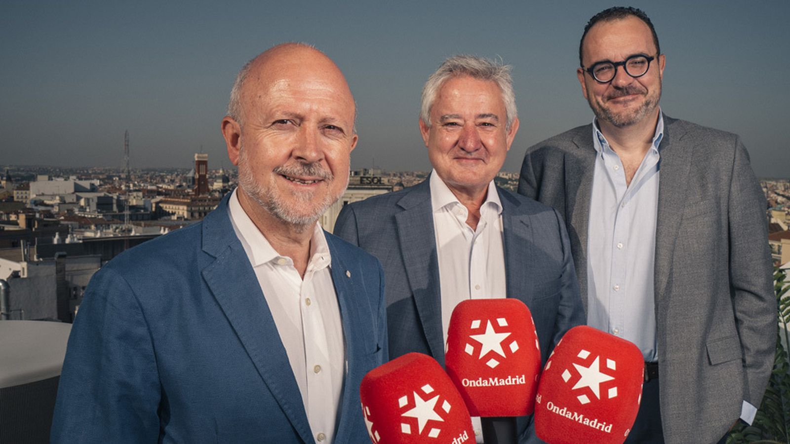 Juan Pablo Colmenarejo, Félix Madero y Felipe Serrano se incorporan a Onda Madrid