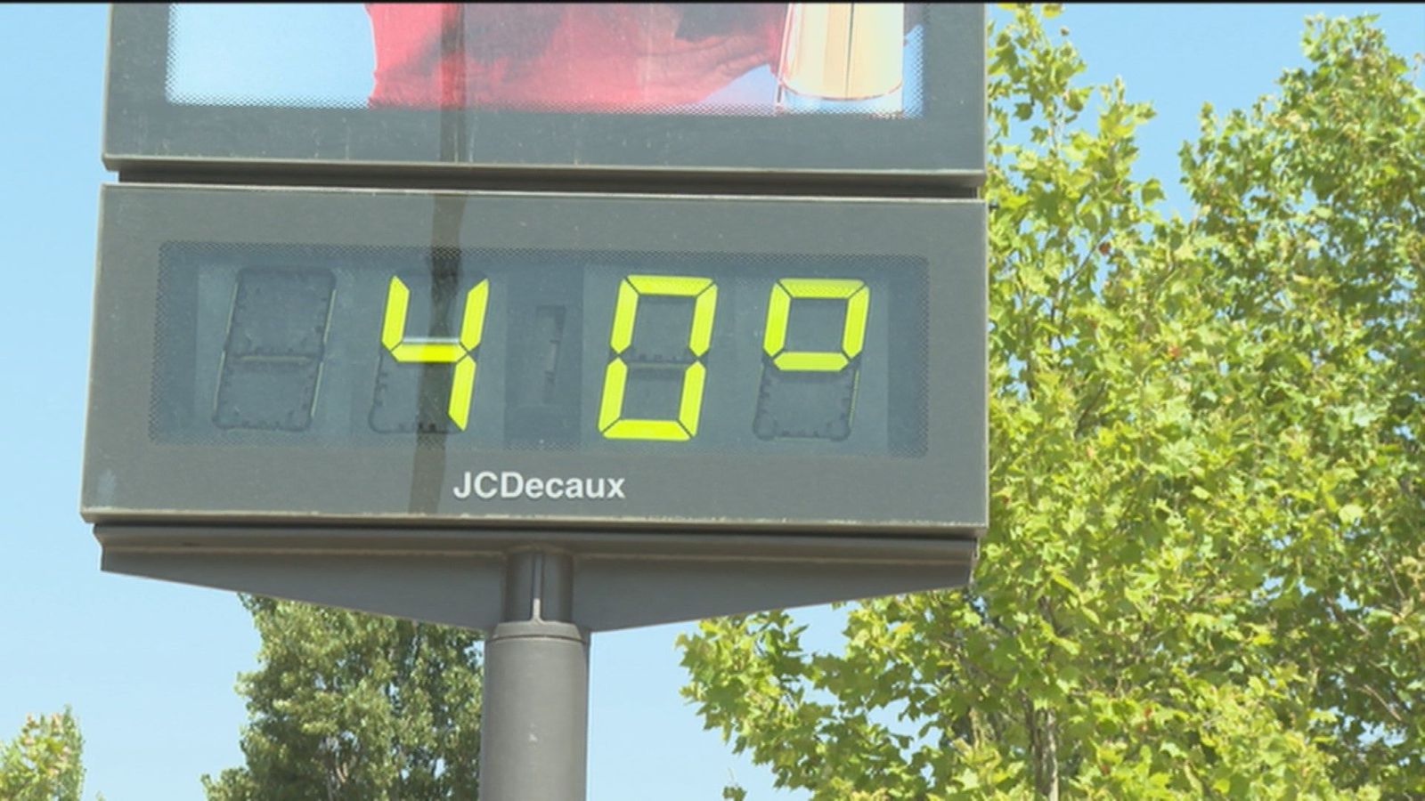 El calor extremo da un leve respiro en Madrid