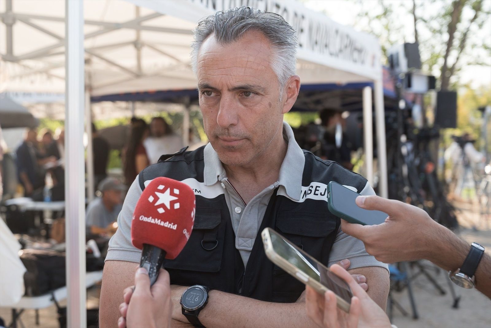 Novillo: "Vamos a continuar con las evacuaciones en Pelayos y San Martín de Valdeiglesias"