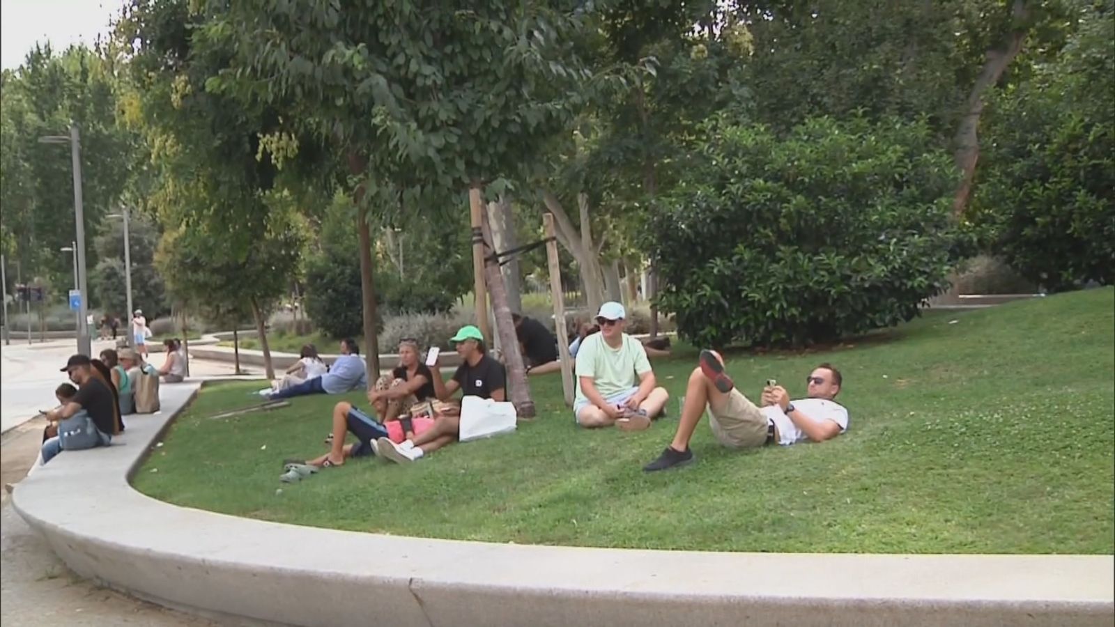 Ola de calor en Madrid