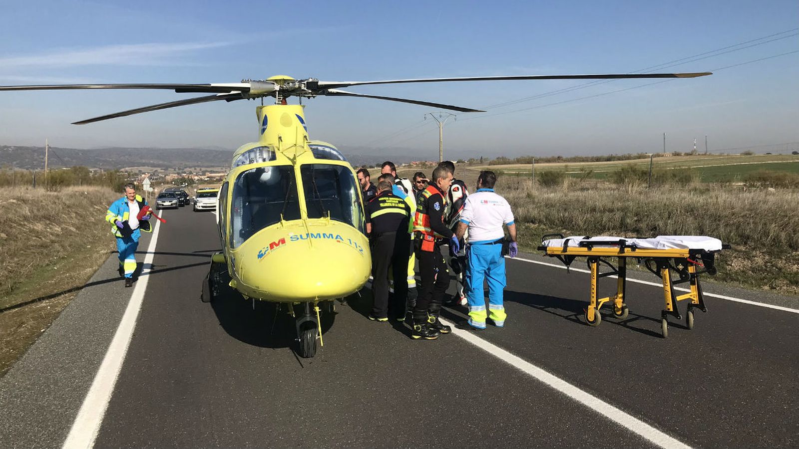 Accidente de tráfico en Quijorna
