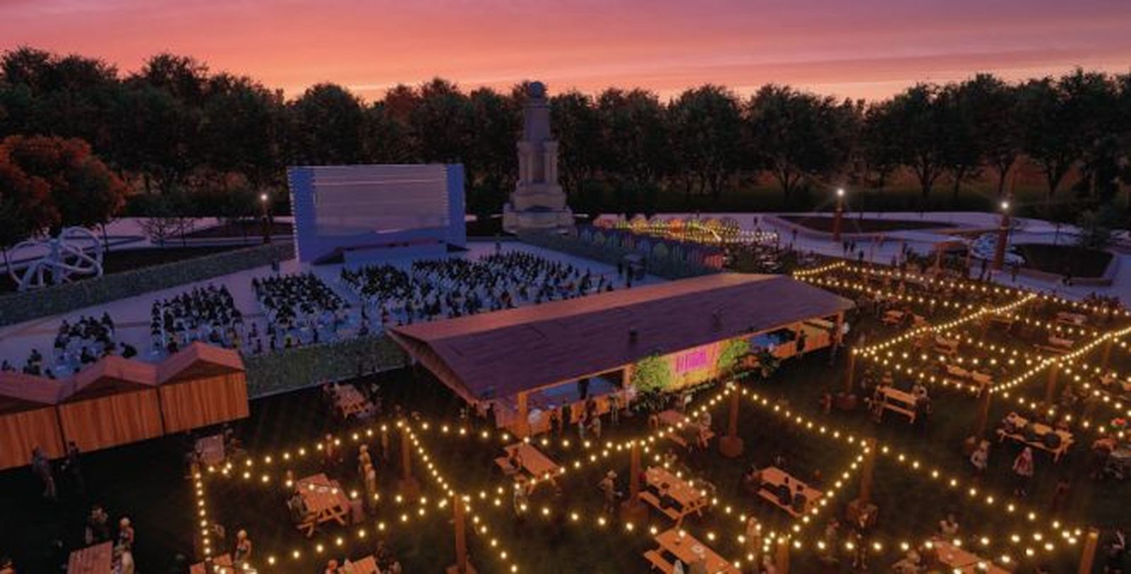 Plaza de España se llena de cine, espectáculos y propuestas gastronómicas con ‘La Estival’