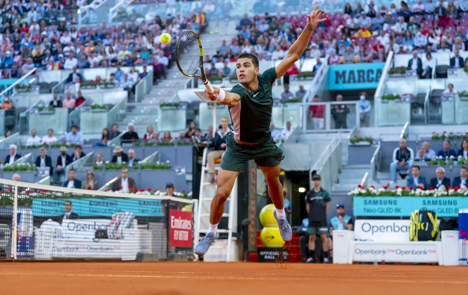 Carlos Alcaraz en el Mutua Madrid Open