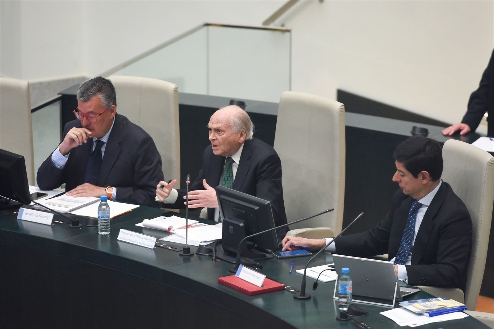 El director de la Oficina Municipal contra el Fraude y la Corrupción, Carlos Granados