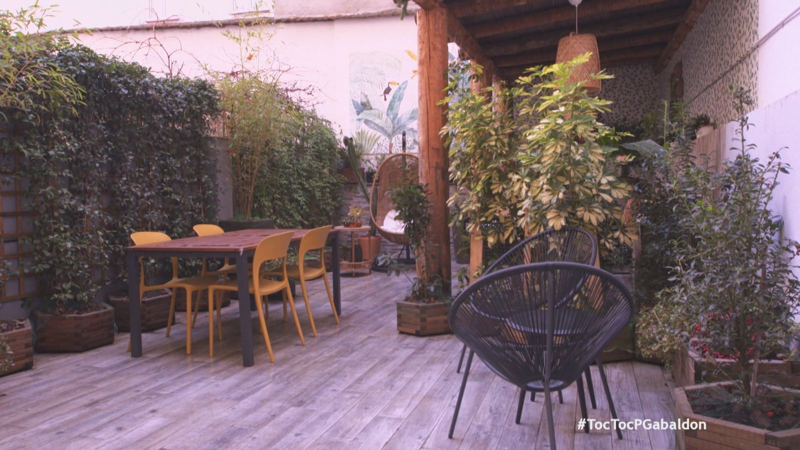 Aunque llegar al final tiene sus recompensas... La casa desemboca en un precioso patio interior.
