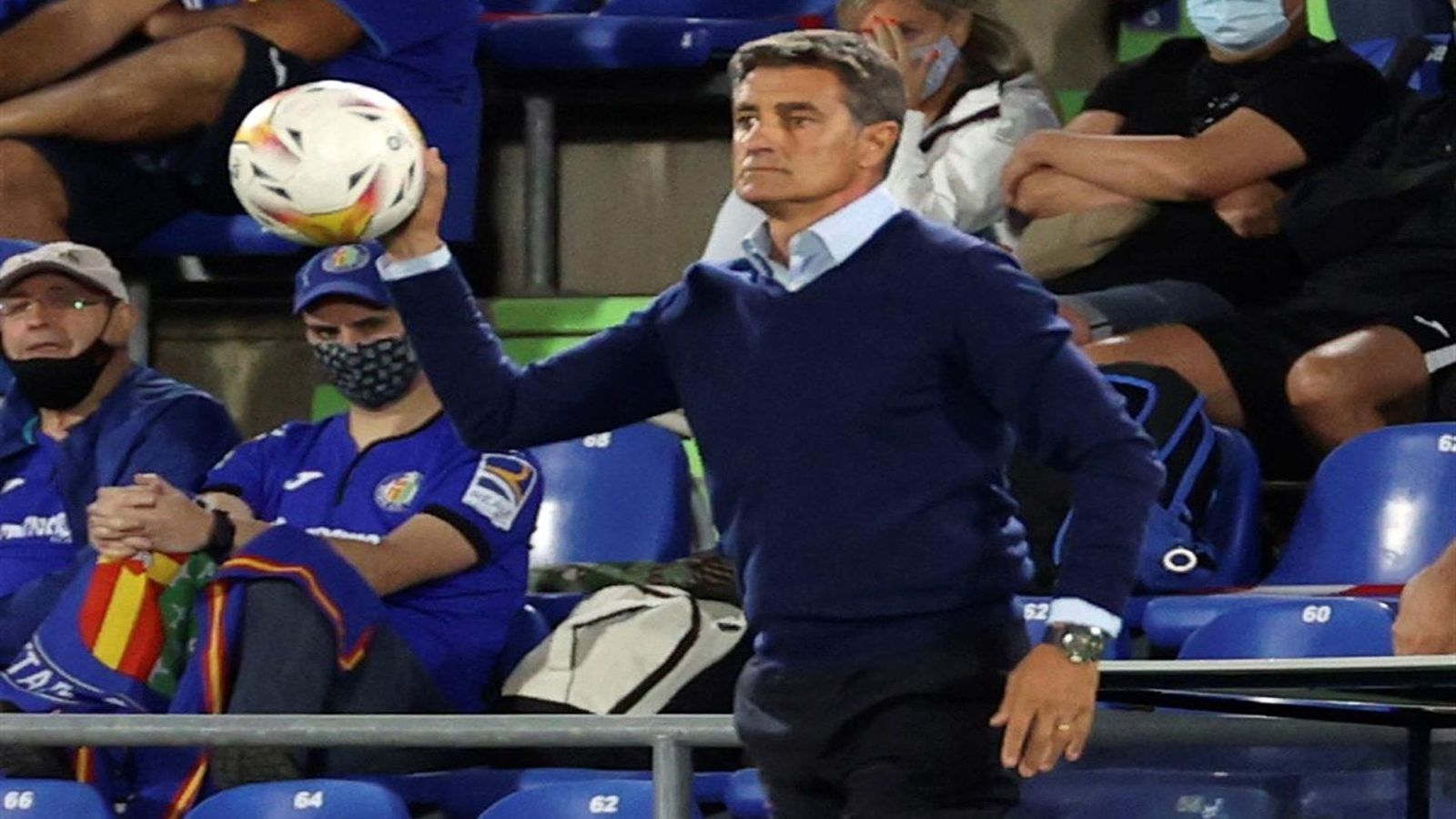 Míchel: "No noto desconfianza de mis jugadores hacía mi"