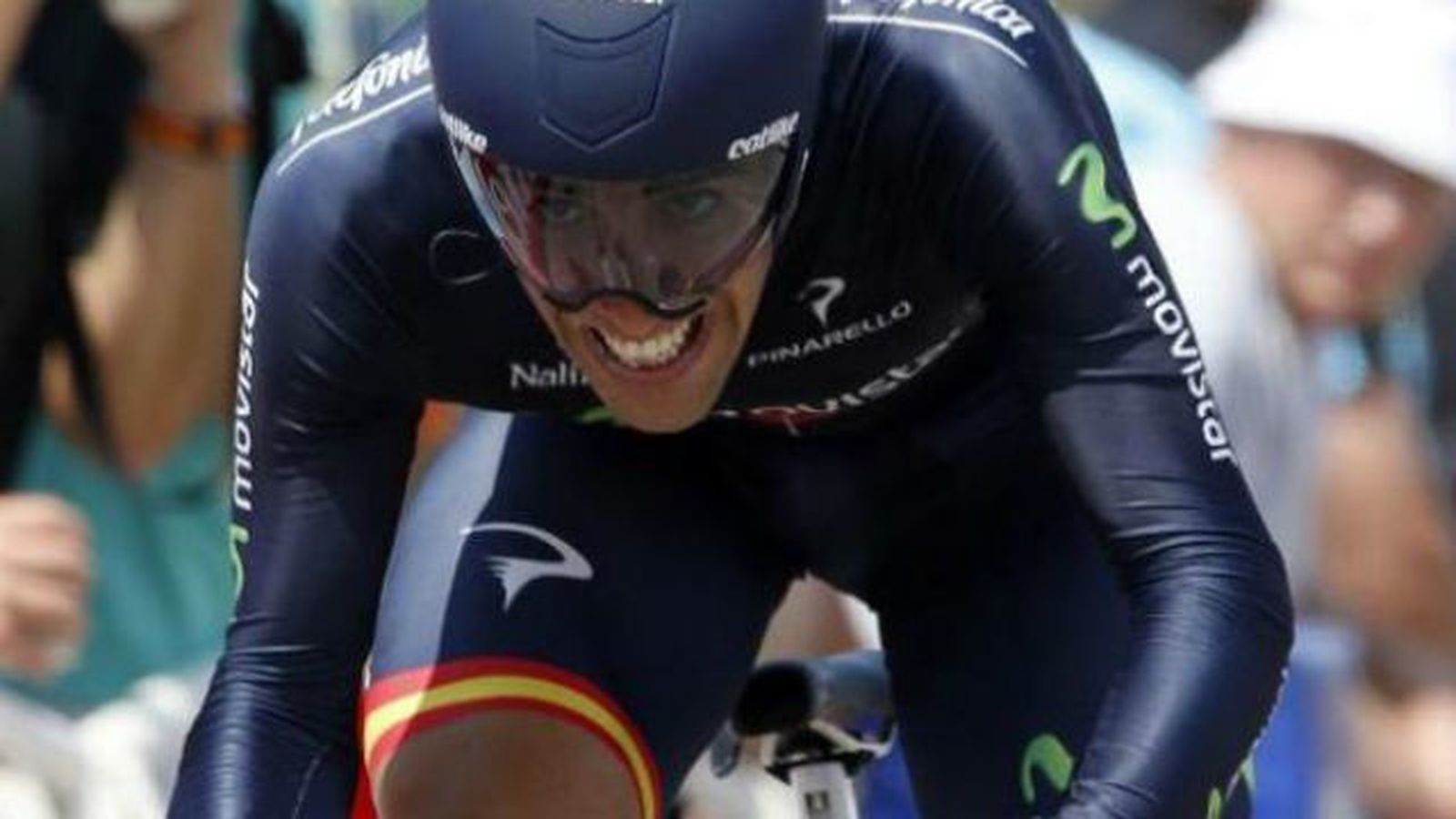 Movistar vuelve a vestir de rojo a Castroviejo
