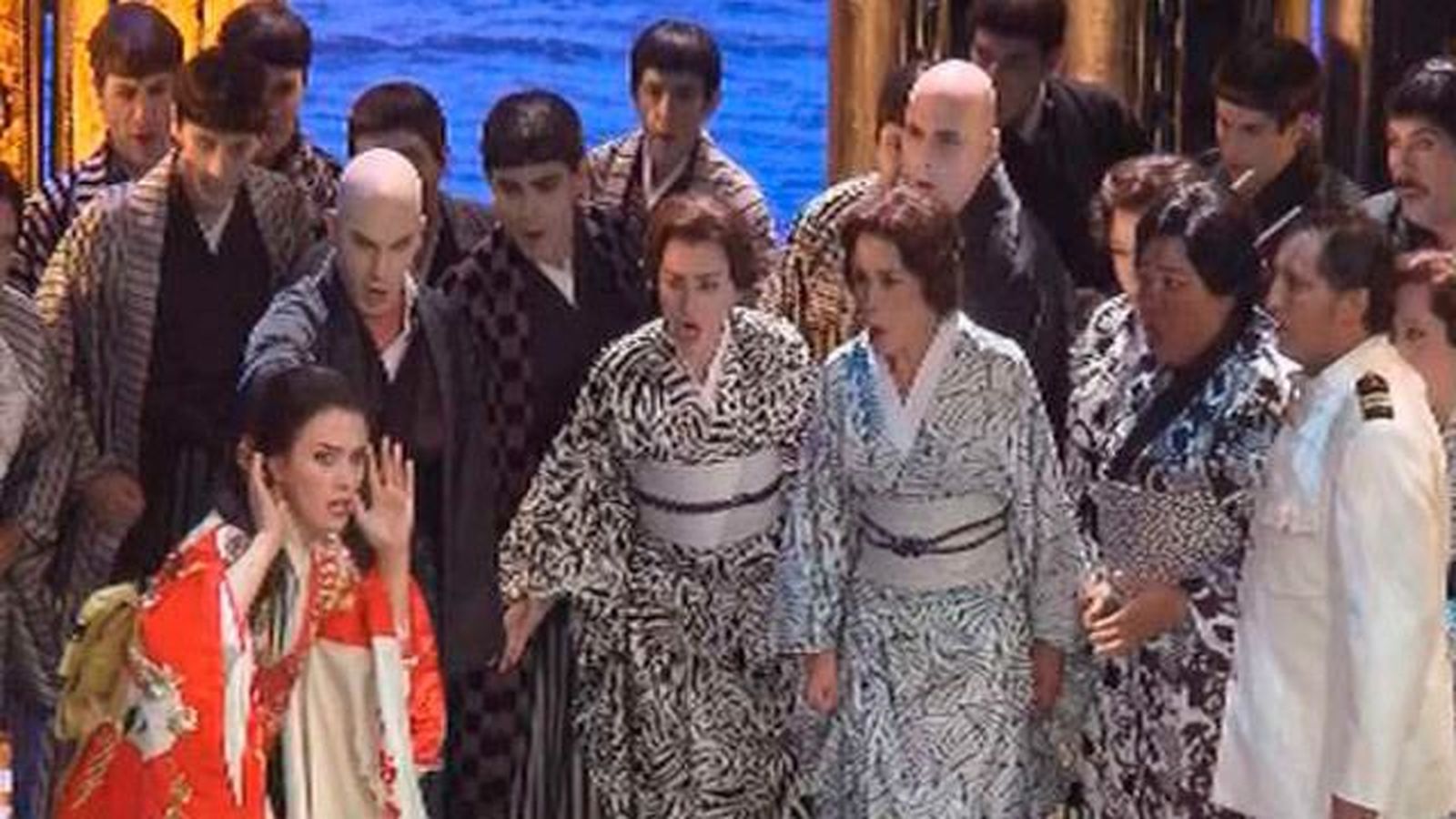 "Madama Butterfly" se abre al país y al mundo desde el Teatro Real