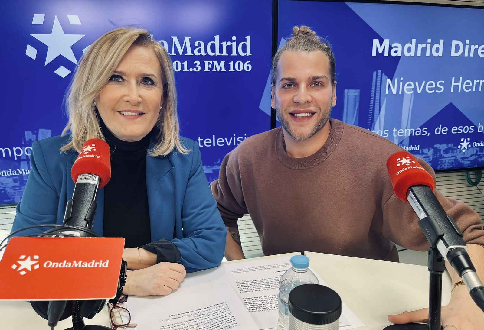 Nieves Herrero y Eduardo Navarrete