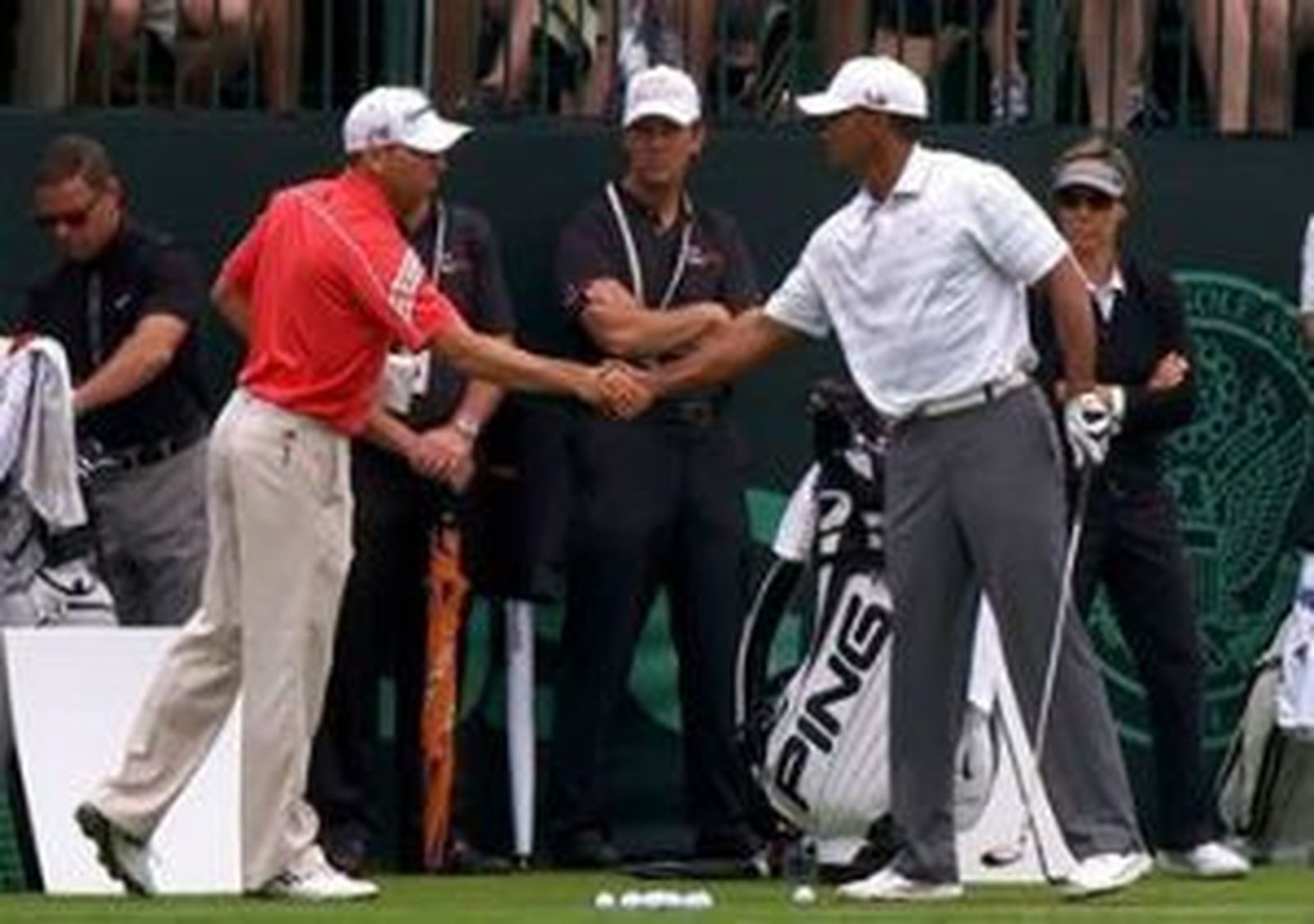 Sergio García y Tiger Woods hacen las paces