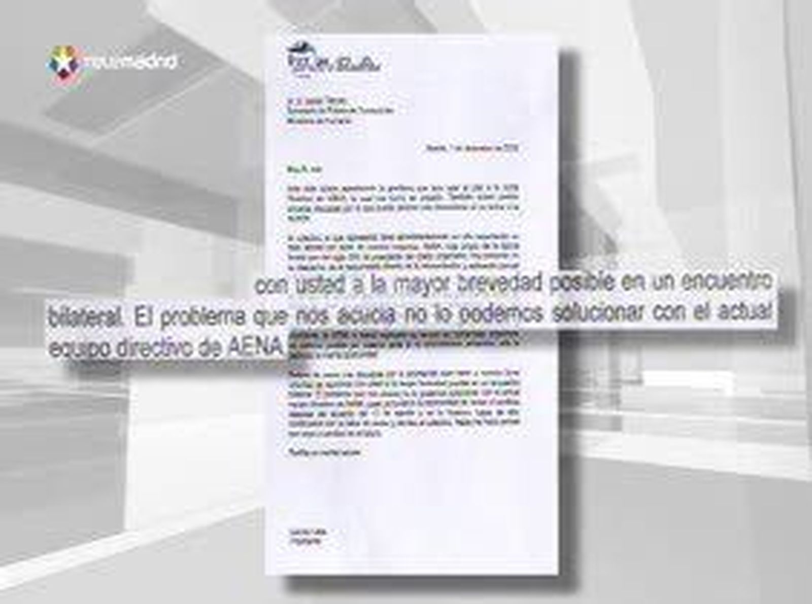 Exclusiva de Telemadrid