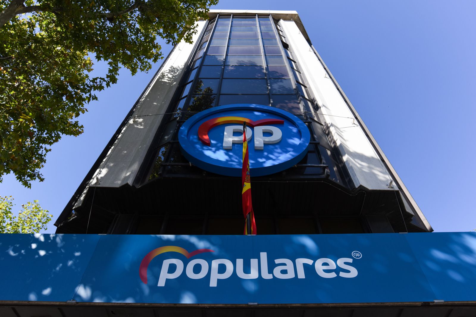 Sede del Partido Popular en la calle Génova