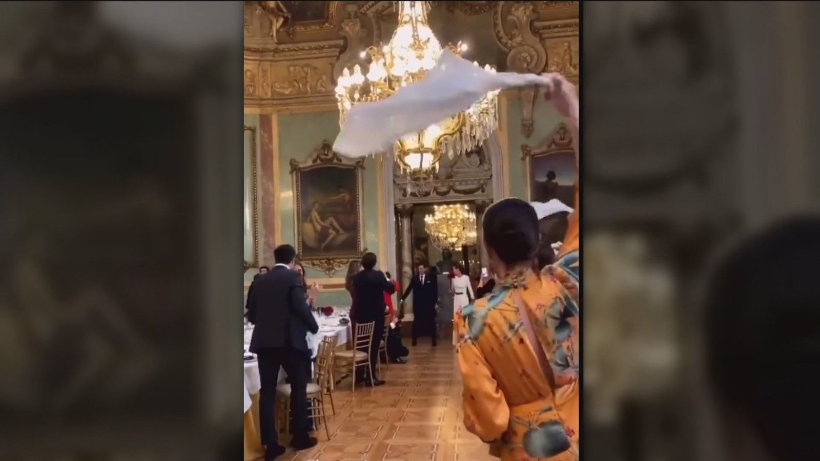 Enfado en las redes sociales por la celebración de una gran boda en el Casino de Madrid