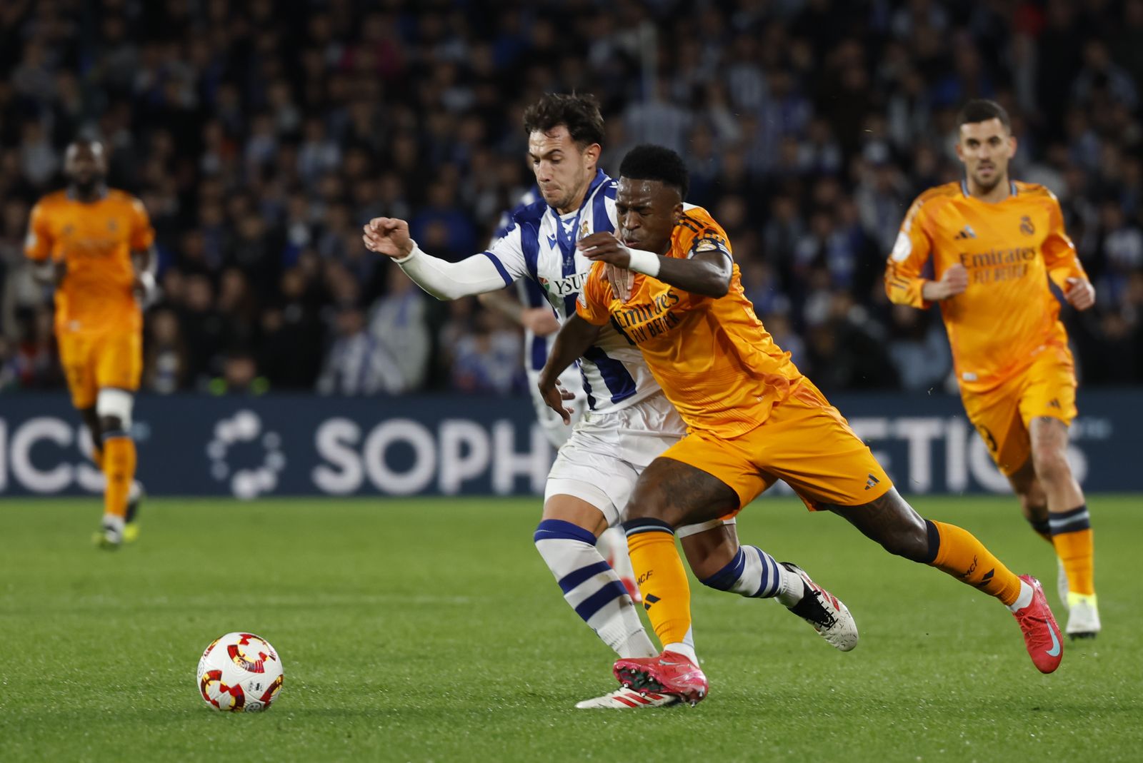 Vnicius ante la Real Sociedad