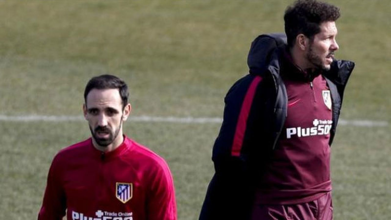 Juanfran y Simeone