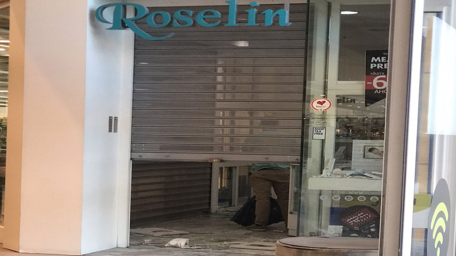 Atraco en una joyería en La Gavia