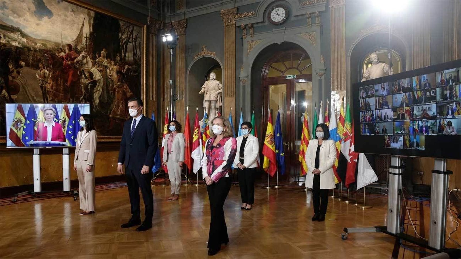 Sánchez garantiza que las Comunidades ejecutarán más del 50% de los proyectos financiados con fondos europeos