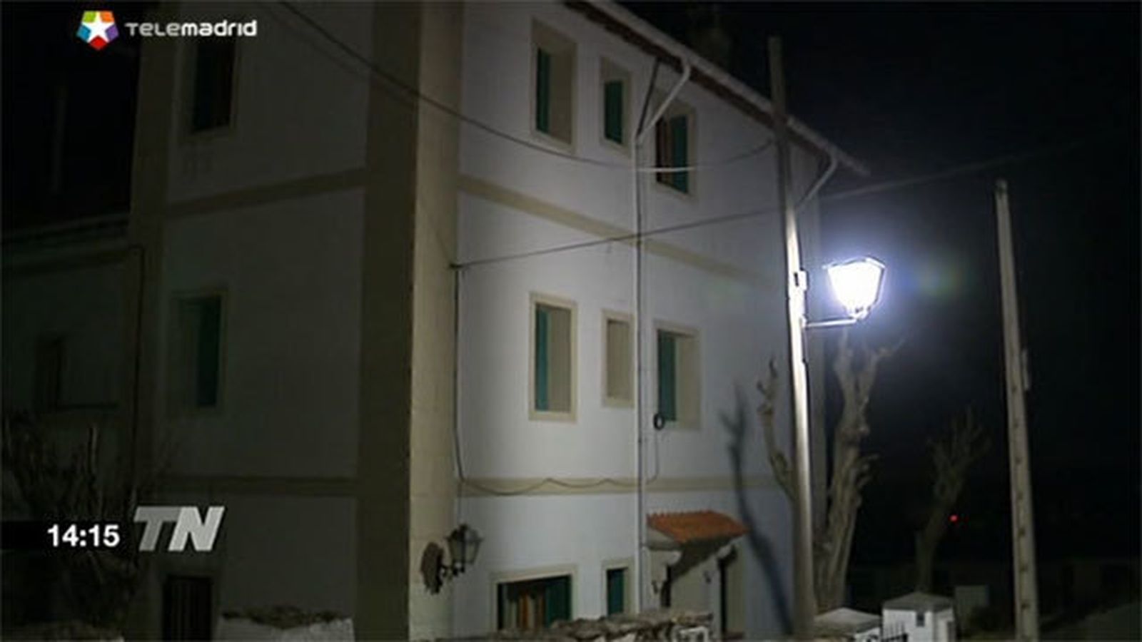 La casa afectada