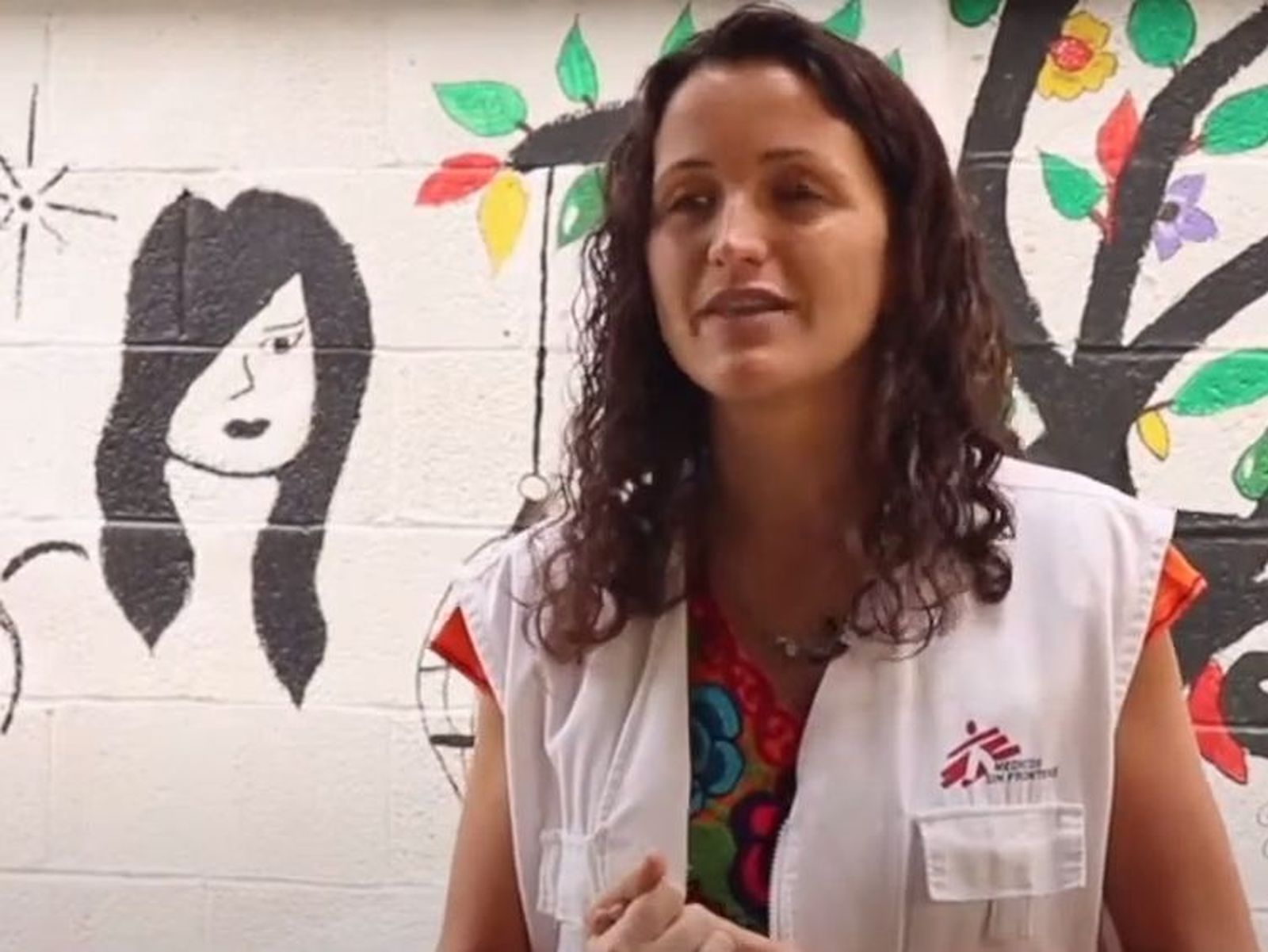 La cooperante madrileña de MSF María Hernández