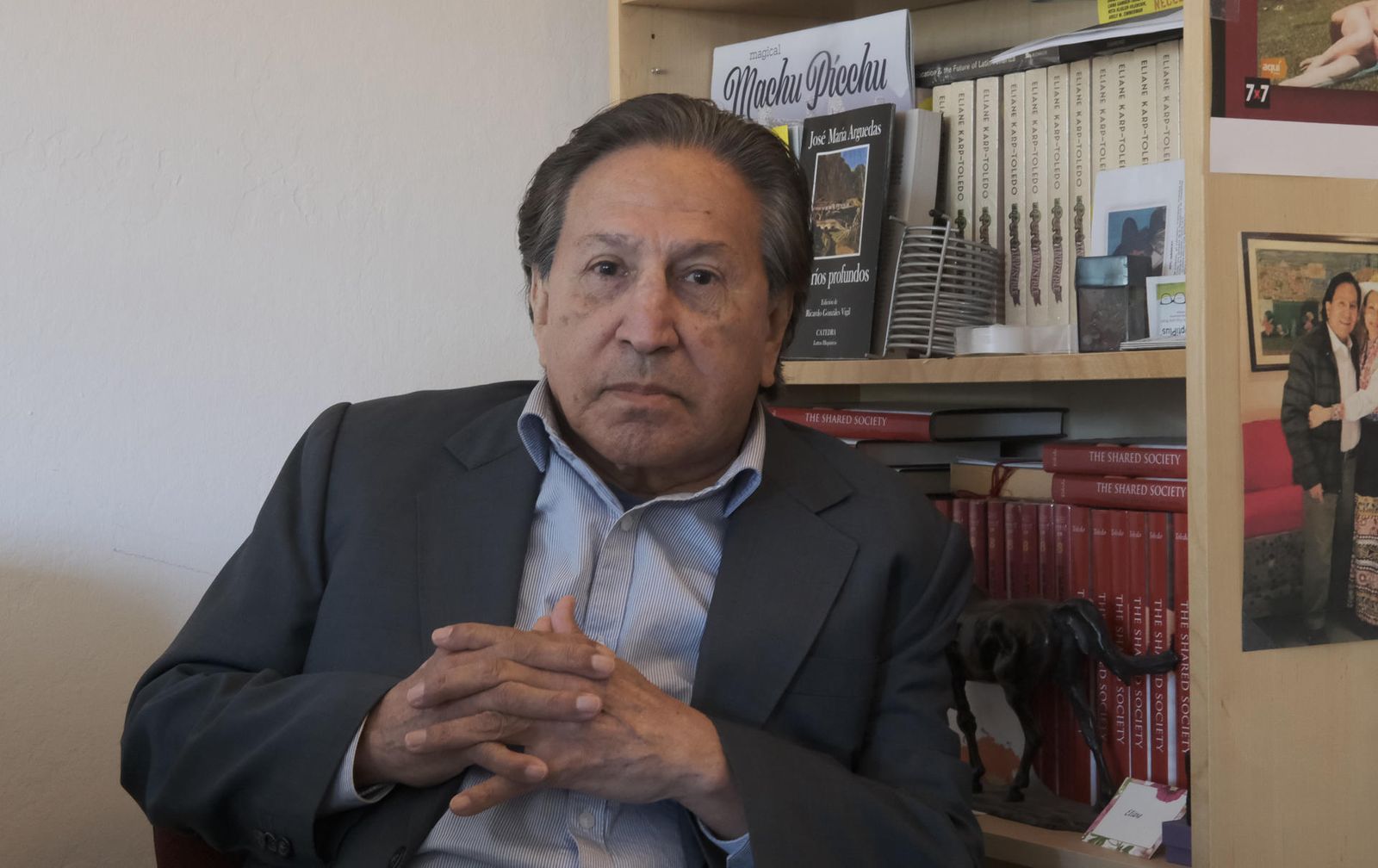 Alejandro Toledo, expresidente de Perú