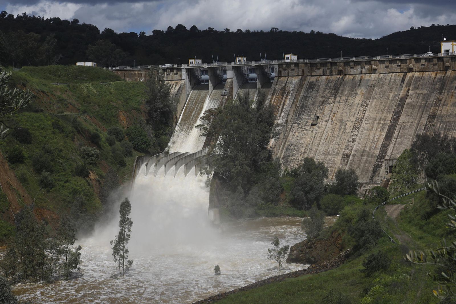 Los embalses andaluces rondan ya el 40 % tras las abundantes lluvias de Semana Santa