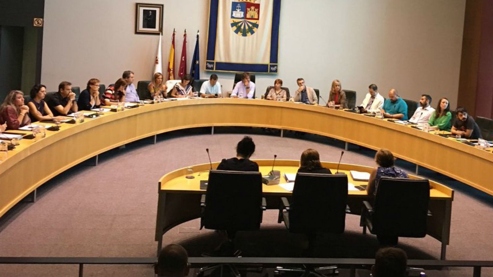 pleno del ayuntamiento de Fuenlabrada