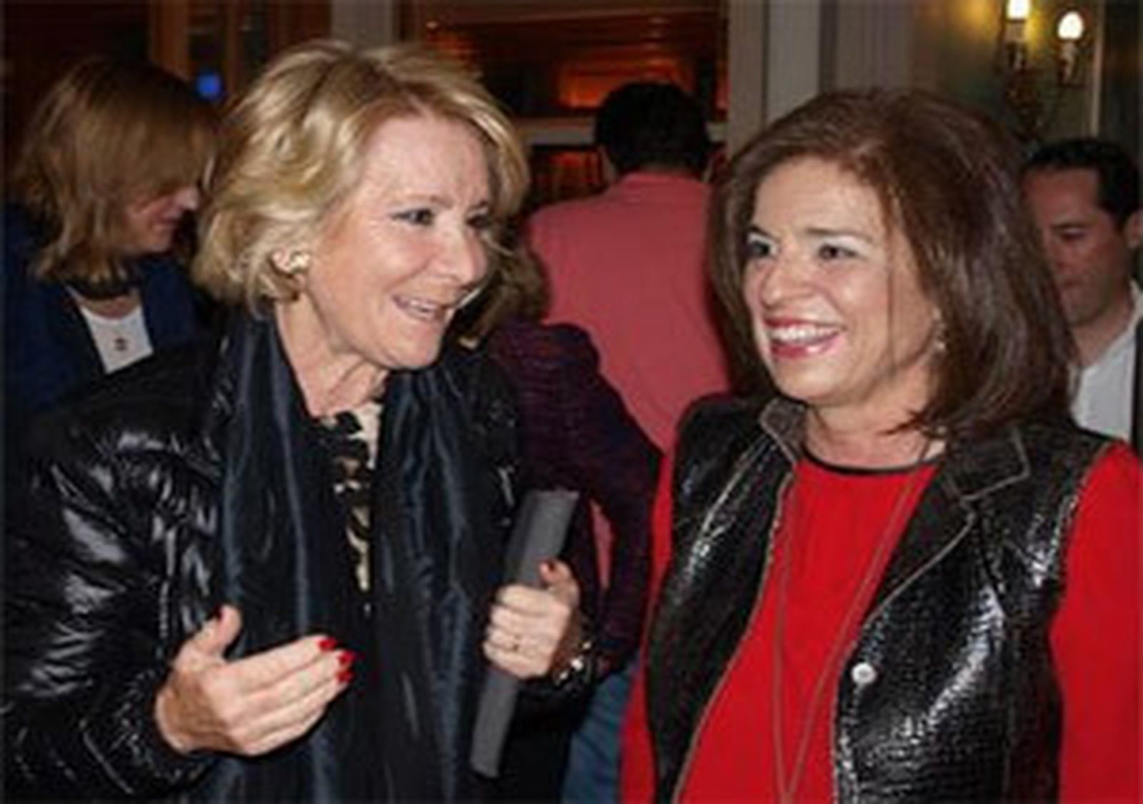 Aguirre y Botella en una foto de archivo