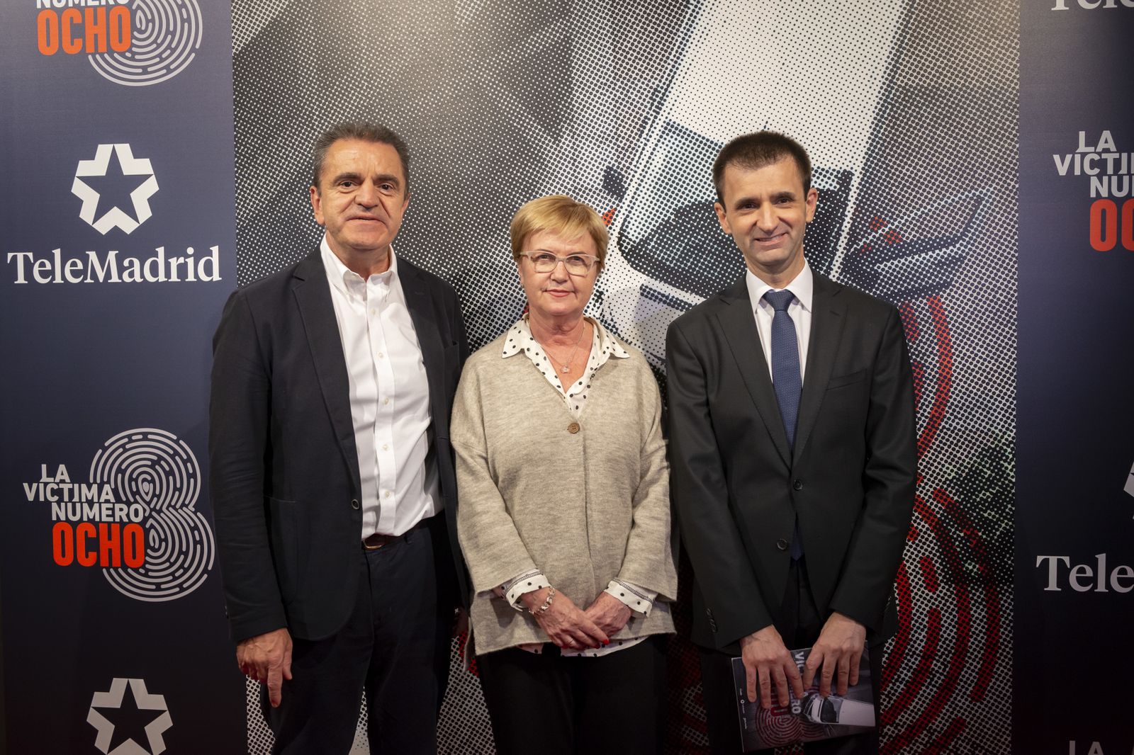 Premier de 'La víctima número ocho' en el Palacio de la Prensa