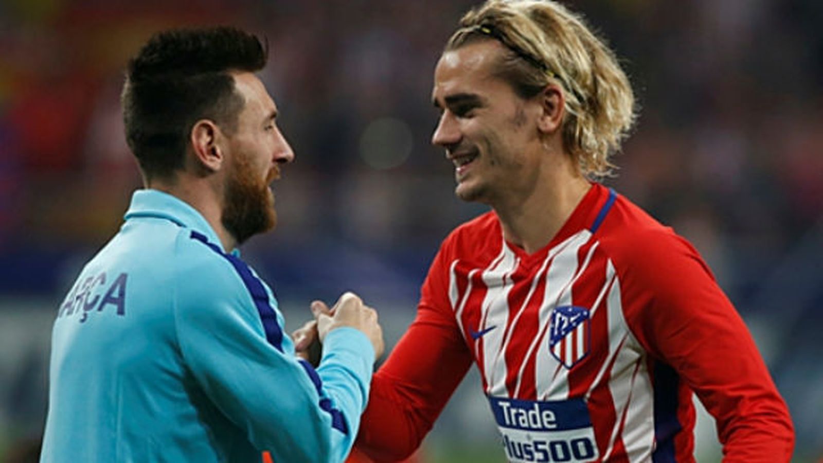 Messi y Griezmann