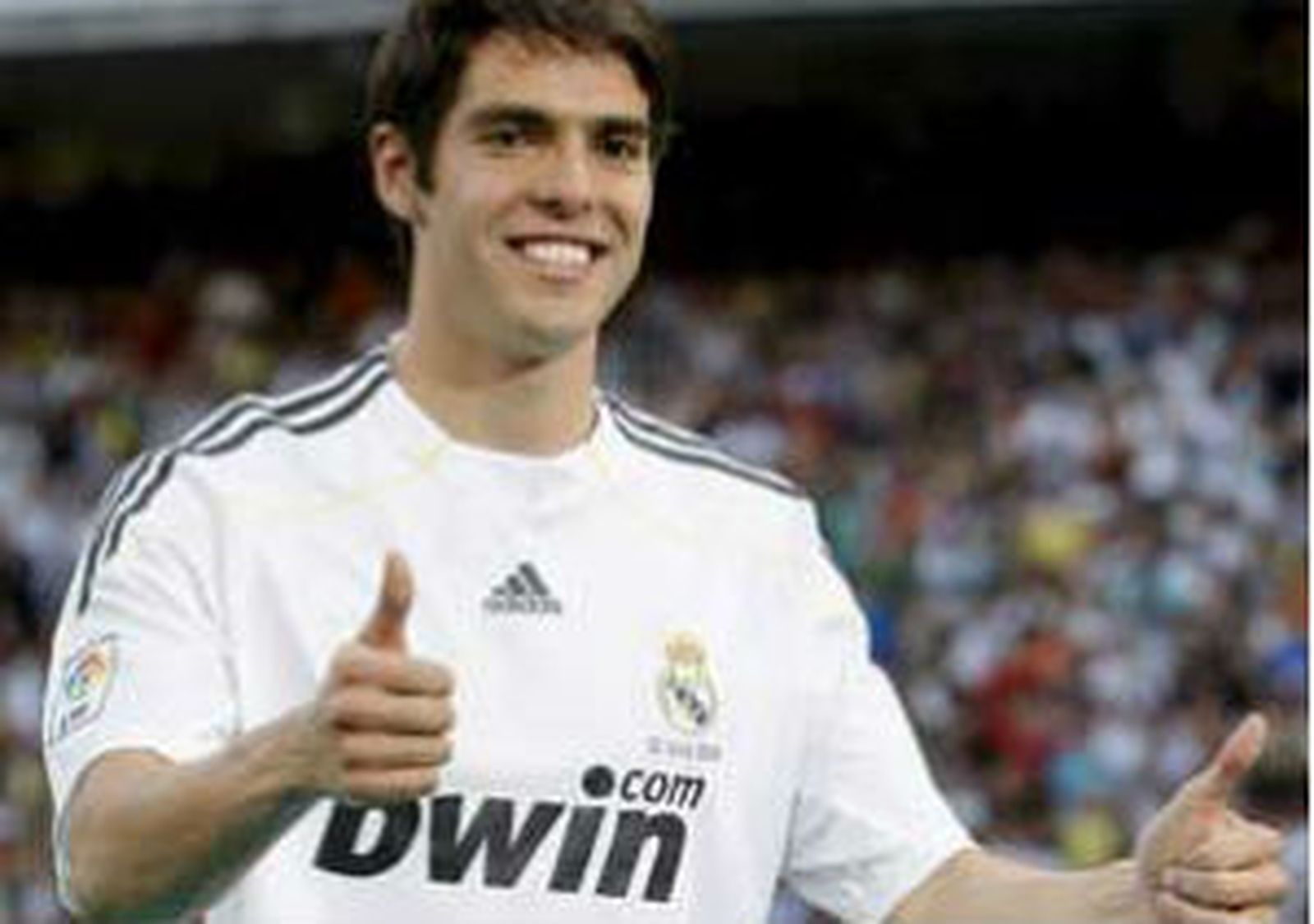 Kaká, feliz