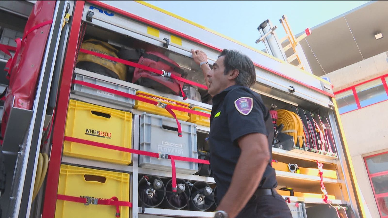 Bombero del Ayuntamiento de Madrid