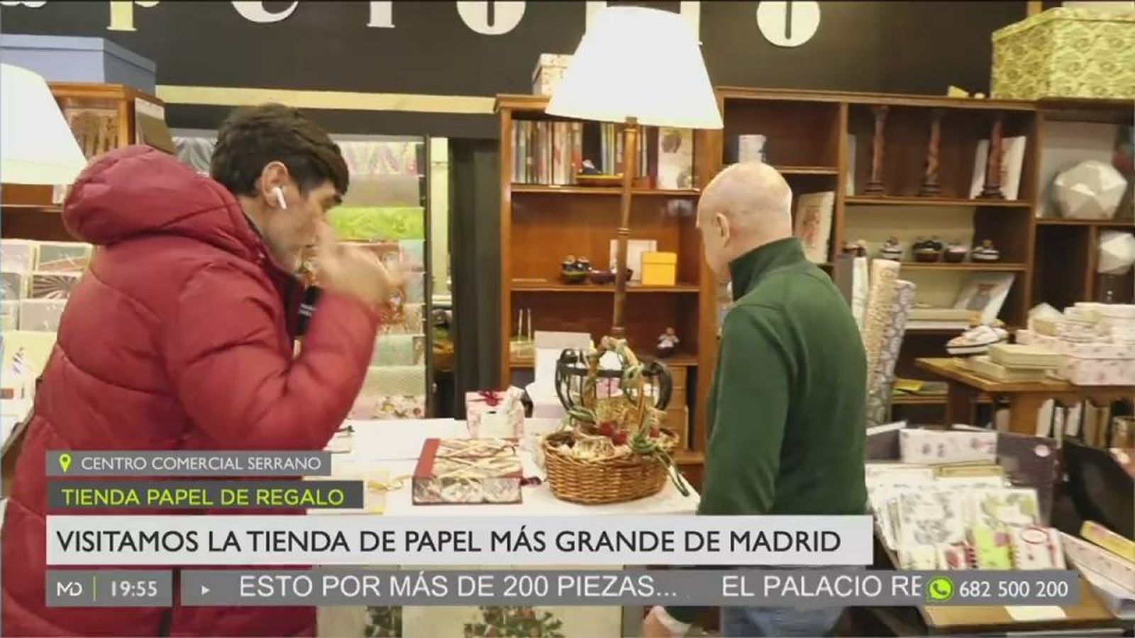 La tienda de papel de regalo más grande de Madrid está en el Centro Comercial Moda Shopping