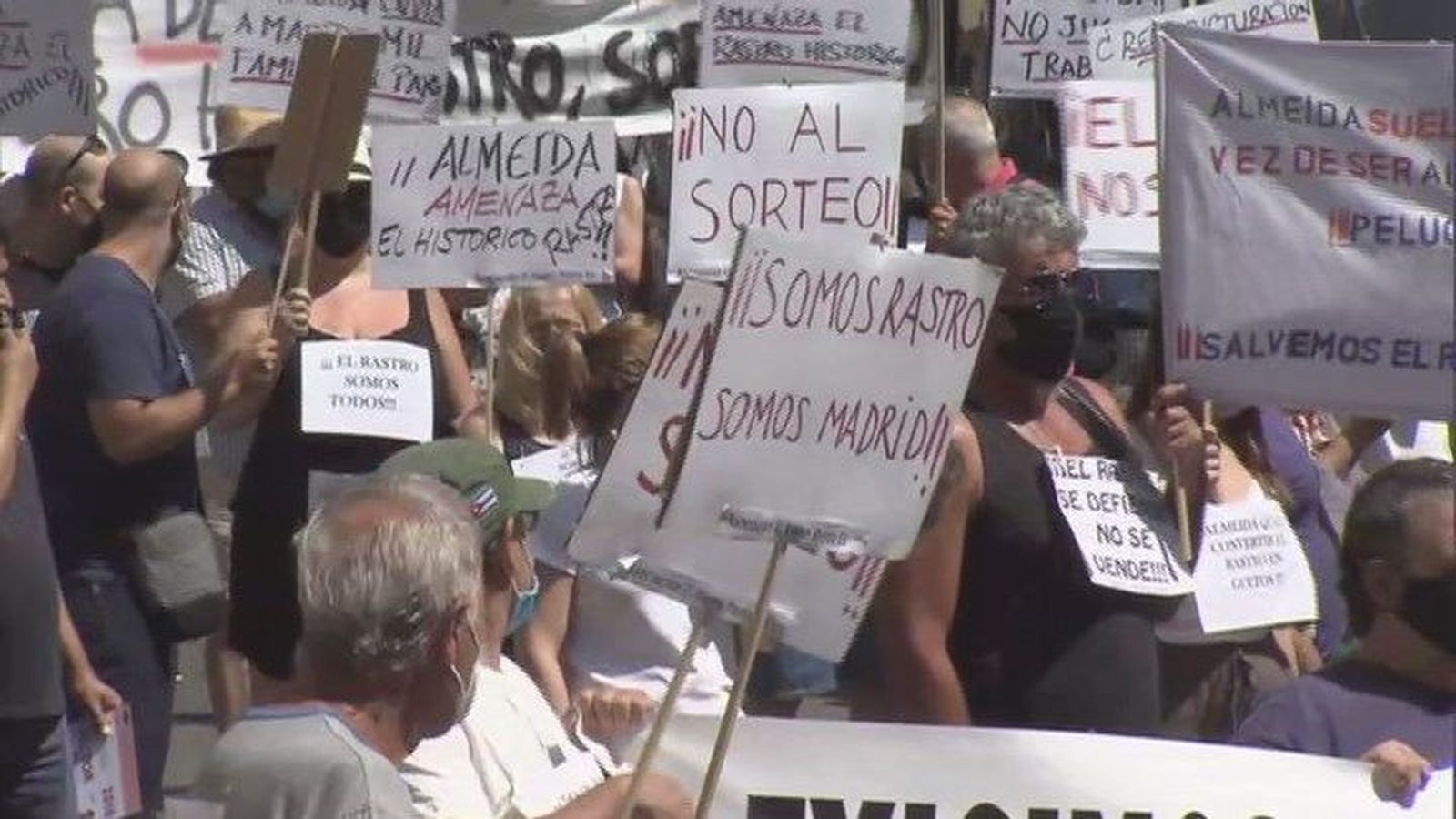 Madrid sigue otro domingo sin Rastro