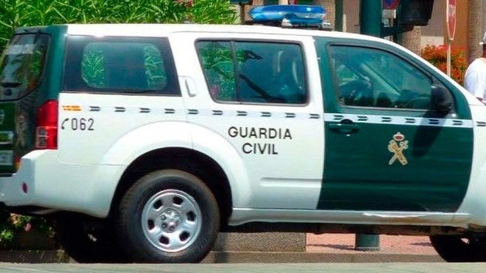 Vehículo de la Guardia Civil