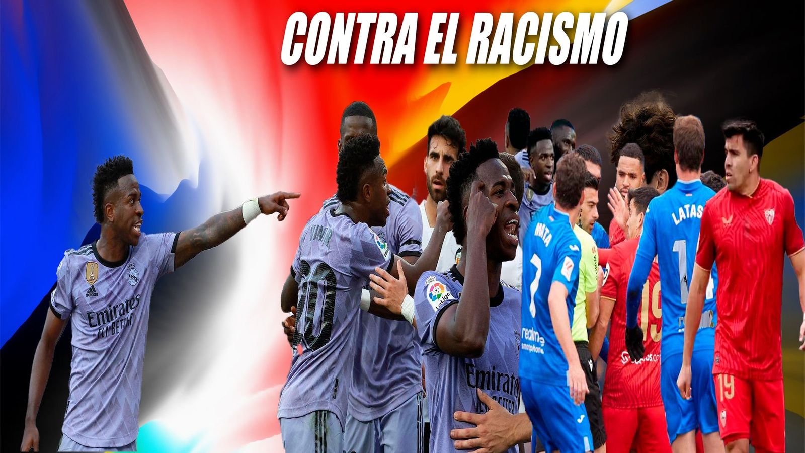 Javier Tebas: "A Vinícius le atacan con insultos racistas porque es un líder contra el racismo"